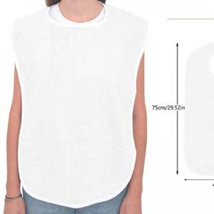 Elderly cloth apron bib neutral adult bib elderly people eat anti-stained mouthwash towel bib Sprons No reviews yet