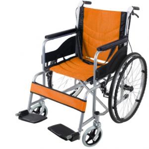 Cheap Children's wheelchairs folding light small portable aircraft aluminum alloy ultra-lightweight trolley scooter