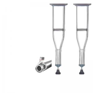 Adult anti-slip rehabilitation crutches walking aids thickened medical crutches fracture armpit medical supplies Wholesale Bulk order OEM ODM Factory direct Made in china manufacturers suppliers Free 