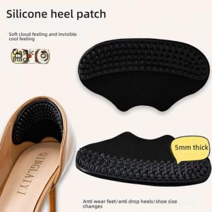 Water-colloid friction-reducing patch for blister shoes polishing invisible adhesive heel protection patch